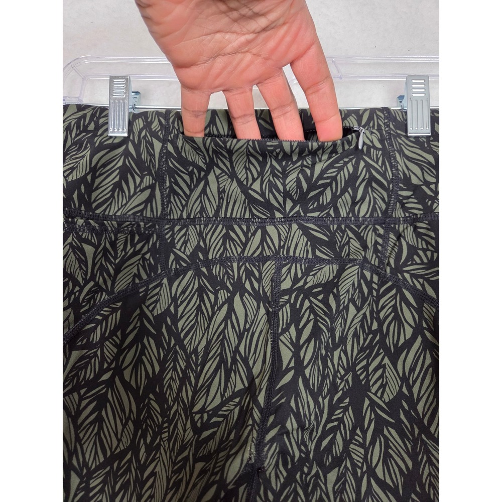 Sweaty Betty Power Full Length Leggings Leaf Print 27in Size M Workout Casual - Picture 7 of 9
